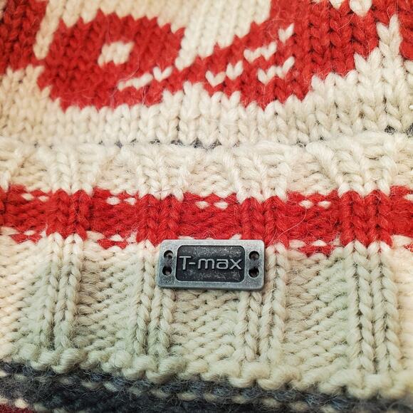 Far West Made In Canada Colourful Striped Stripes Alpaca Wool Winter Beanies (2) main image 5